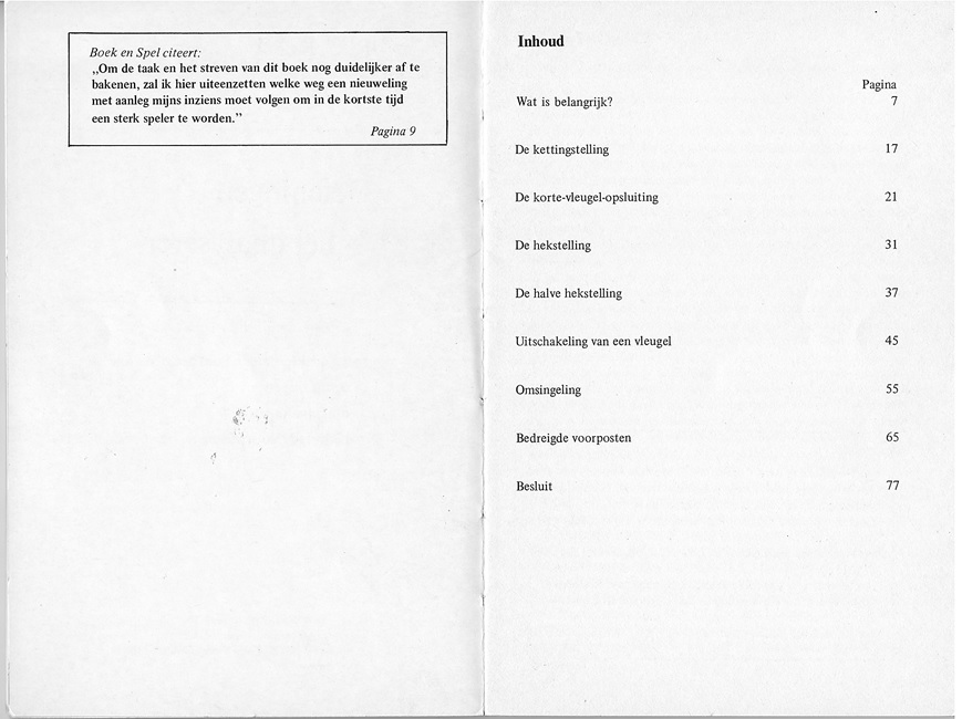 Oefeningen in het analyseren