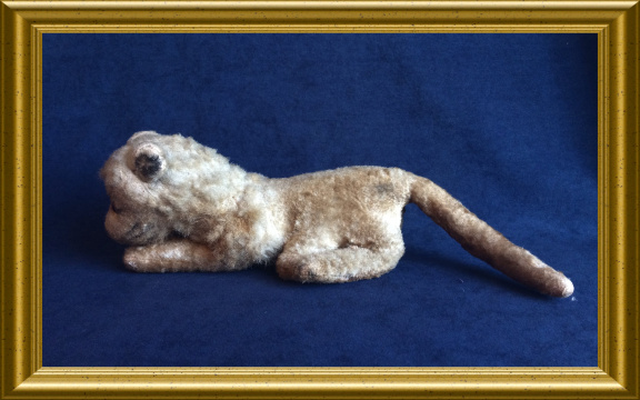 Oude knuffel : leeuw - Afbeelding 3