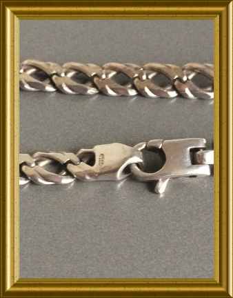Mooie zilveren armband - Afbeelding 4