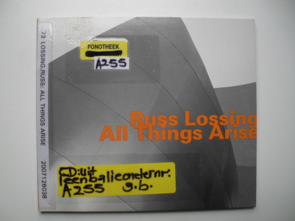 Russ LOSSING - All things arise - nr. 1