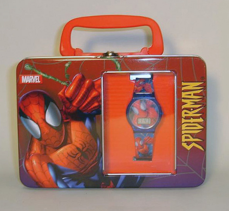 Spiderman Lunchbox met horloge - nr. 1