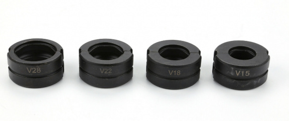 Perstang met V bekken voor koperbuis 15,18,22,28 mm - Afbeelding 4