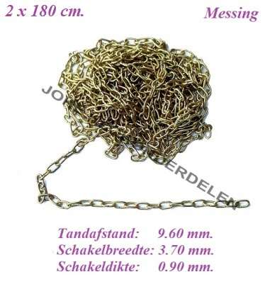 ===2 Klok ketting = z.g.a.n. === 41273