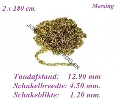 ===2 Klok ketting = z.g.a.n. === 41272