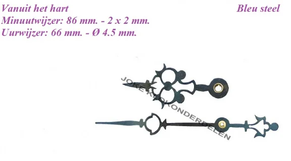 = Wijzers = Weense gewicht regulateur = 40208