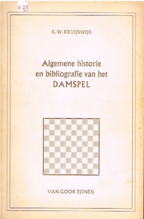 Alg. Historie en bibliografie vh Damspel