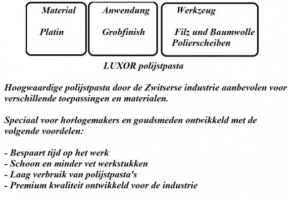 ==Polijstpasta = Luxor = kwaliteit = 39196 - Afbeelding 2