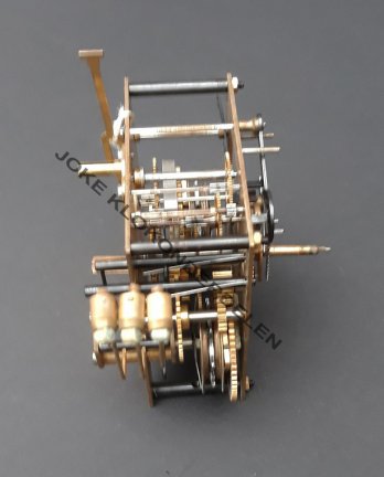 === Ketting uurwerk = Kieninger = gebruikt === 41361 - Afbeelding 4