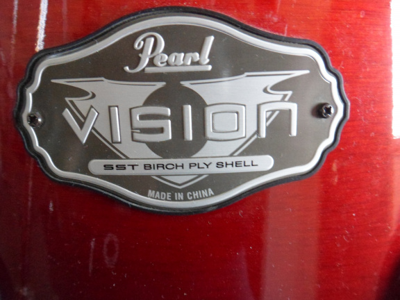 absolute top occasie PEARL VISION, 5-delig,simbalen, kruk, kompleet - Afbeelding 2