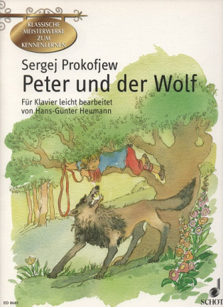 Peter und der Wolf voor piano - nr. 1