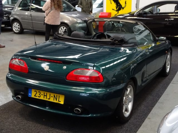 MG F - F 1.8i Cabriolet Leer Stuurbekrachtiging - Afbeelding 4