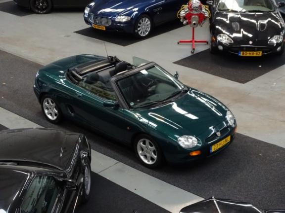 MG F - F 1.8i Cabriolet Leer Stuurbekrachtiging - Afbeelding 7