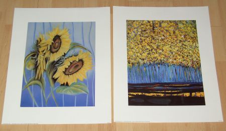 BLOEMEN BOMEN 2 POSTERS NIEUW