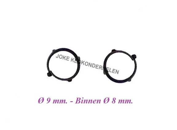 = 2 Wijzerplaat busjes = Franse pendule = 41401