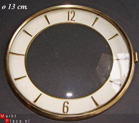 === Wijzerplaat / deur pendule = oud === 2749