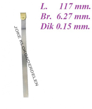 === Slingerveer Engelse staande klok = nieuw === 903