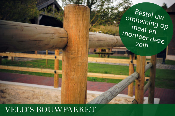 Veld's bouwpakket, zelf montage omheiningen - nr. 1
