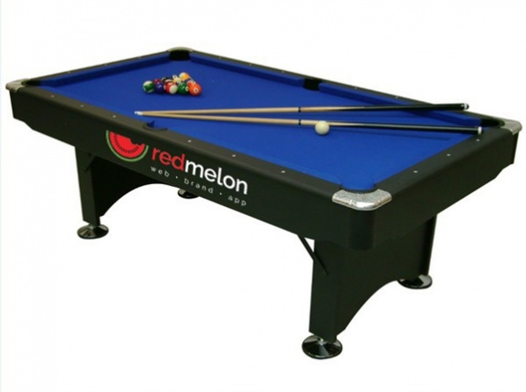Gepersonaliseerde Heemskerk Pooltafel Big Feet 7ft - nr. 1