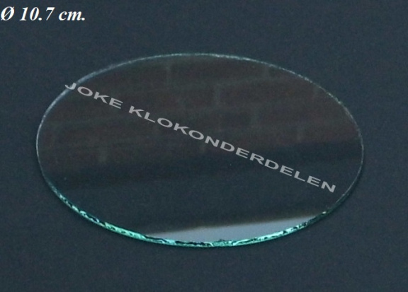=== Vlak glas = ± 10.7 cm. = gebruikt === 41429