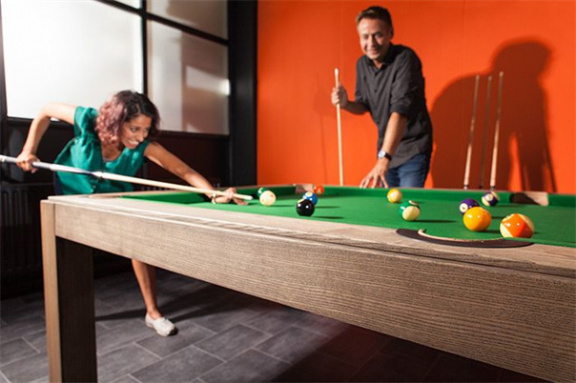 Pooltafel Buffalo Amsterdam 7ft ebony+top - Afbeelding 2