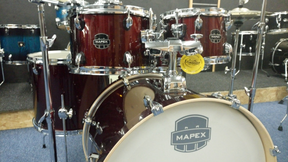 Mapex Storm compleet drumstel inclusief cymbalen. - nr. 1