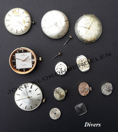 Horloge onderdelen = gebruikt 41443 - nr. 1