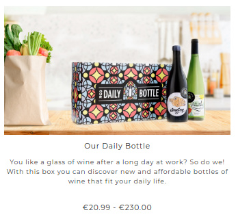 Koop Kerstgeschenk - Our Daily Bottle - nr. 1