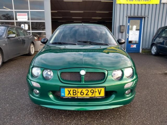 MG ZR - 1.4 105 Le Mans Green Kleur Unieke Lage Km Stand Goed onderhouden Nwe apk - Afbeelding 3