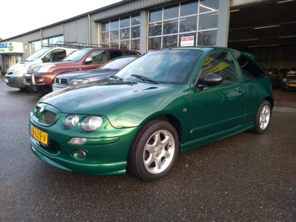 MG ZR - 1.4 105 Le Mans Green Kleur Unieke Lage Km Stand Goed onderhouden Nwe apk - Afbeelding 6