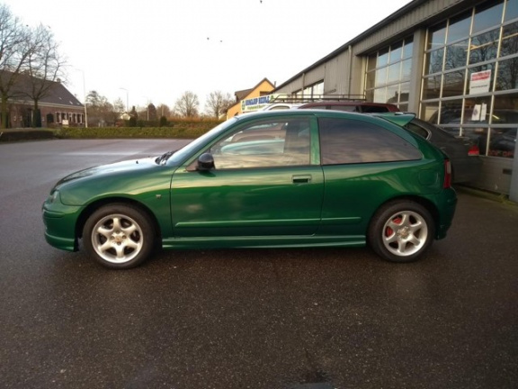 MG ZR - 1.4 105 Le Mans Green Kleur Unieke Lage Km Stand Goed onderhouden Nwe apk - Afbeelding 4