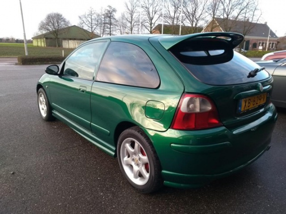 MG ZR - 1.4 105 Le Mans Green Kleur Unieke Lage Km Stand Goed onderhouden Nwe apk