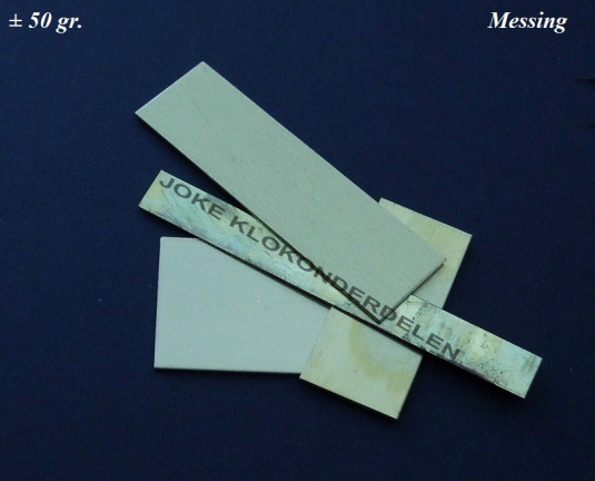 Messing plaatjes voor reparatie doeleinden =36452