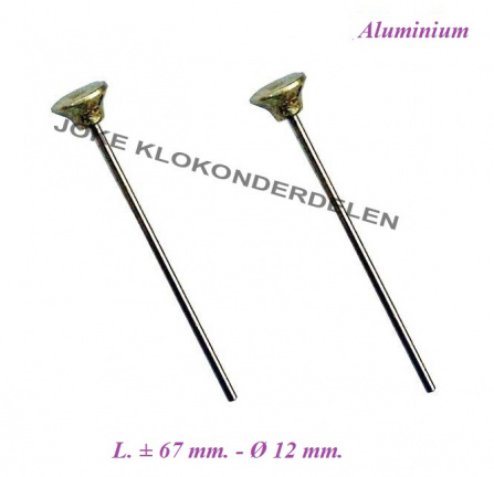 = 2 Trompetten voor beelden Staartklok = 41466