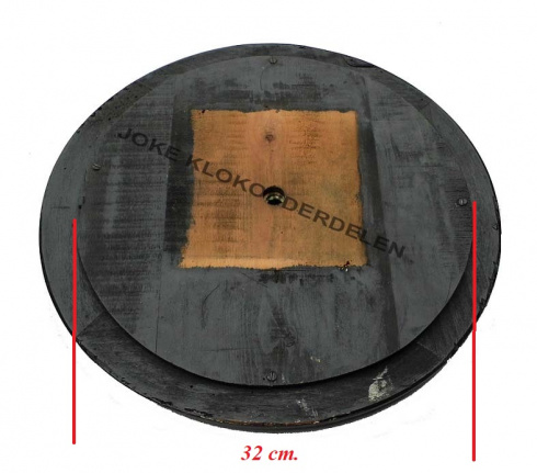 = Rand met wijzerplaat Schwartzwalder = glas = 41461 - Afbeelding 2