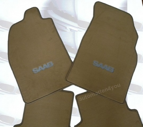 Automatten Voor uw Saab 95 met logo - Afbeelding 2