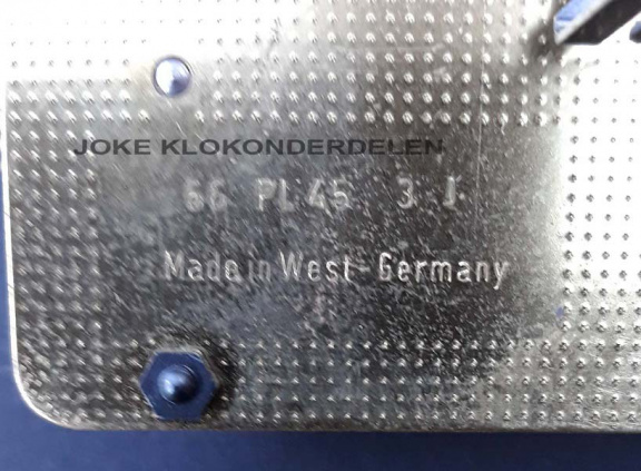 === Ketting uurwerk = SBS 661 - PL. 45 = 41469 - Afbeelding 6