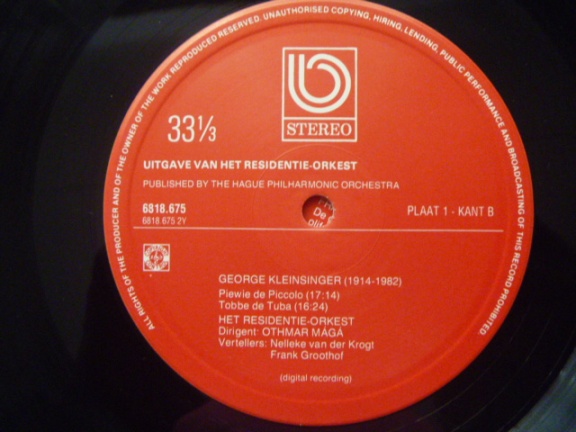 Residentie Orkest - Sprookjes - 2 kinderLP - Nelleke van der Krogt en Frank Groothof - Afbeelding 6