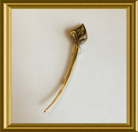 Mooie oude gestileerde broche - nr. 1