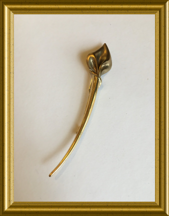 Mooie oude gestileerde broche - Afbeelding 2