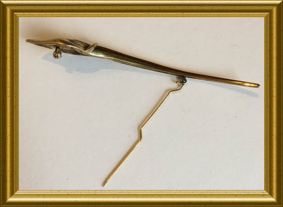 Mooie oude gestileerde broche - Afbeelding 5