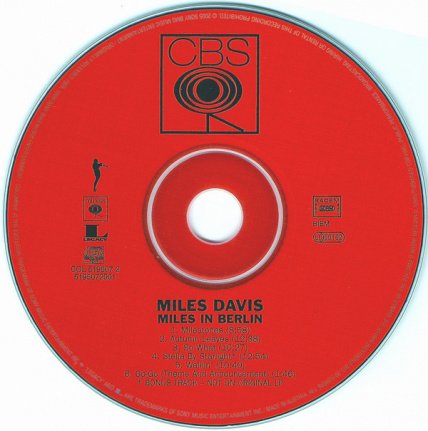 CD Miles Davis - In Berlin - nr. 1