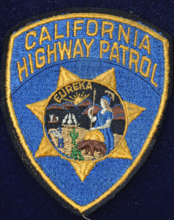 Amerikaanse politie patch California Highway patrol - nr. 1