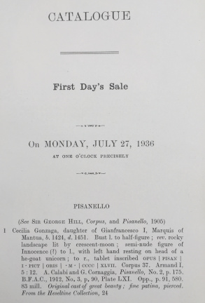 Catalogue of the important collection of Medals, Plaquettes & Coins - Afbeelding 4
