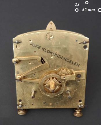 === Vroeg Weens uurwerk = oud === 41505