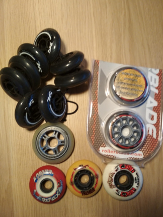 Inline rollerskate wielen - nr. 1