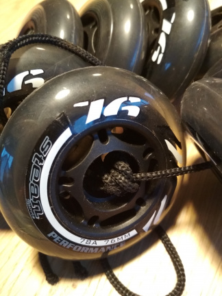 Inline rollerskate wielen - Afbeelding 3