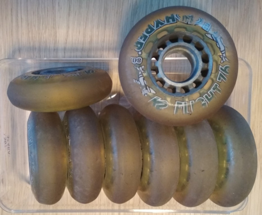 Inline rollerskate wielen - Afbeelding 4