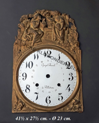 = Comtoise feuille + wijzerplaat = 41083