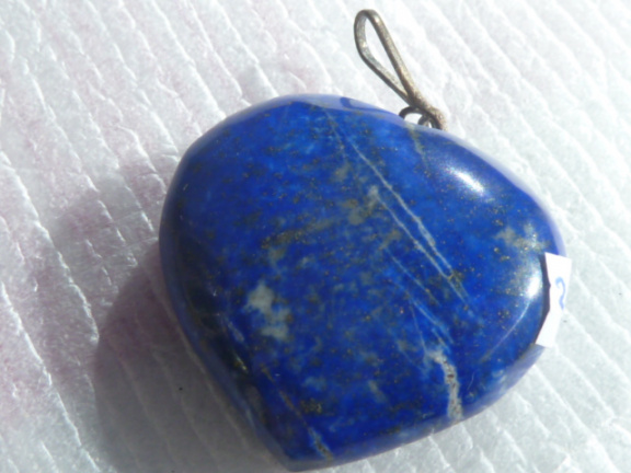 hanger hartje Lapis Lazuli (02) - nr. 1