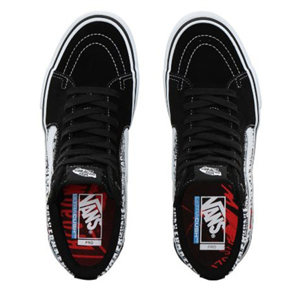 Vans x Baker Skateboards Sk8-Hi Pro Zwart Wit Schoenmaat EU : 40 - Afbeelding 3